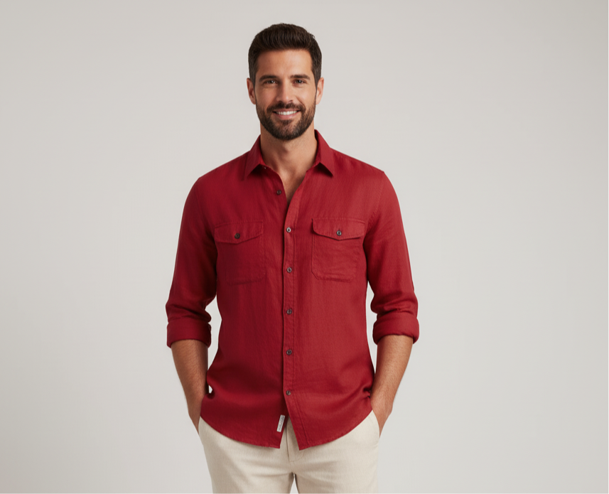 Primium Cotton - Utility Pocket Shirt