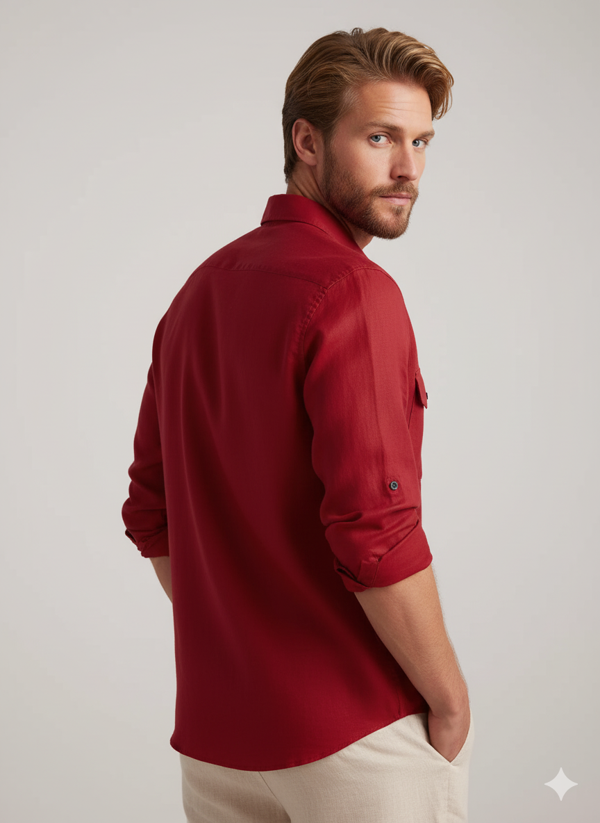 Primium Cotton - Utility Pocket Shirt
